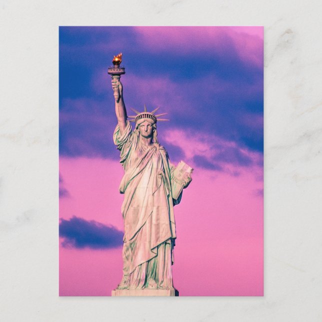 Postal Estatua de Freiheits (Anverso)