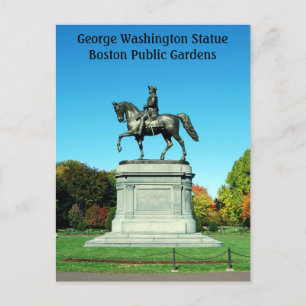 Postal Estatua de George Washington, Jardines Públicos de