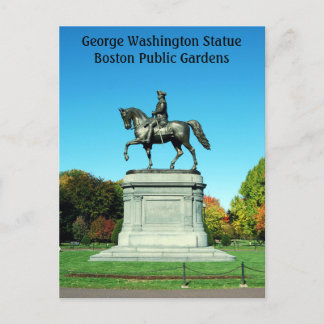 Postal Estatua de George Washington, Jardines Públicos de