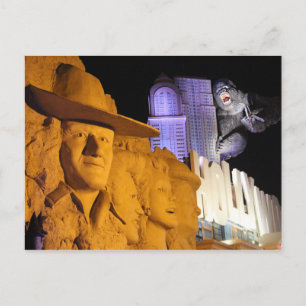 Postal Estatua de Gorila #2