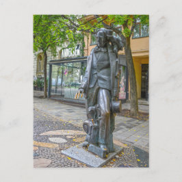 Postal Estatua de Hans Christian Andersen, Bratislava, Es