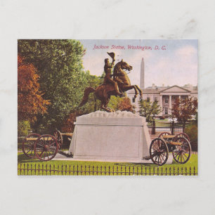 Postal Estatua de Jackson