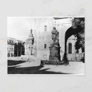 Postal Estatua de Johann Sebastian Bach