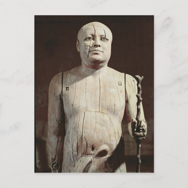Postal Estatua de Ka-Aper (Anverso)