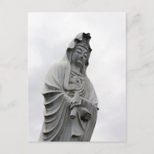 Postal Estatua de Kannon de Takasaki