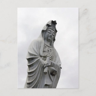 Postal Estatua de Kannon de Takasaki