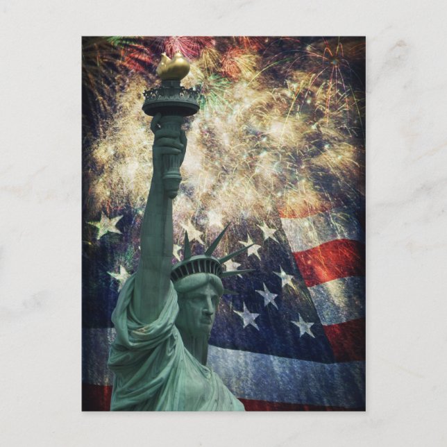 Postal Estatua de la Libertad (Anverso)