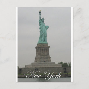 Postal Estatua de la Libertad