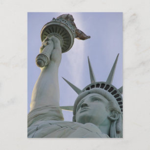 Postal Estatua de la Libertad