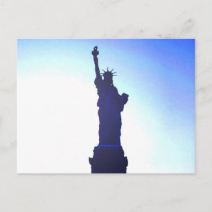 Postal Estatua de la Libertad