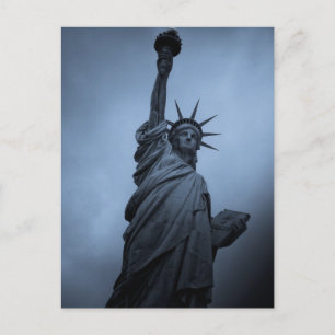 Postal Estatua de la Libertad