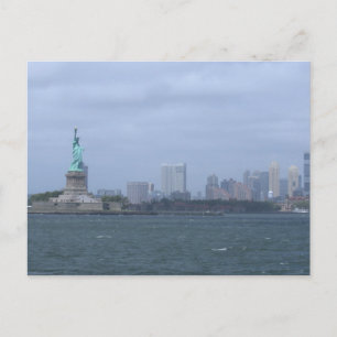 Postal Estatua de la libertad