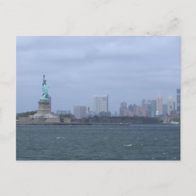 Postal Estatua de la libertad (Anverso)