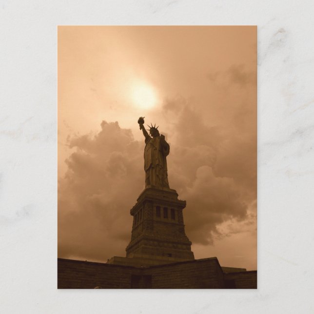 Postal Estatua de la Libertad (Anverso)