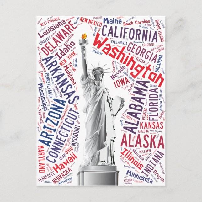 Postal Estatua de la Libertad (Anverso)