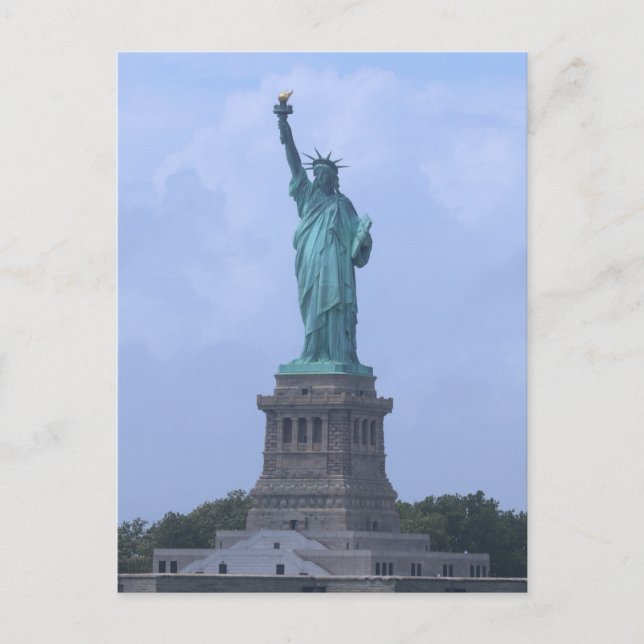 Postal Estatua de la libertad (Anverso)