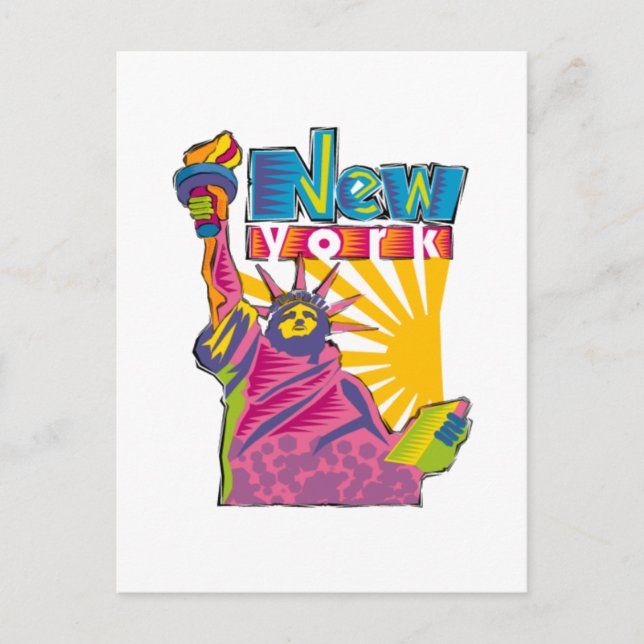 Postal Estatua de la Libertad (Anverso)