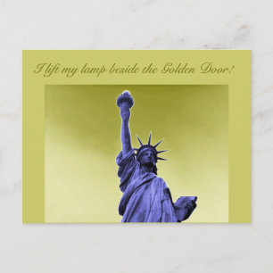 Postal Estatua de la Libertad