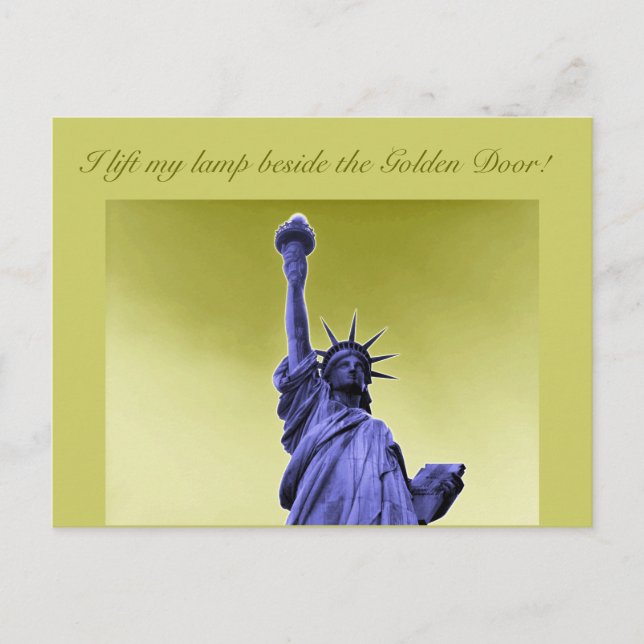 Postal Estatua de la Libertad (Anverso)