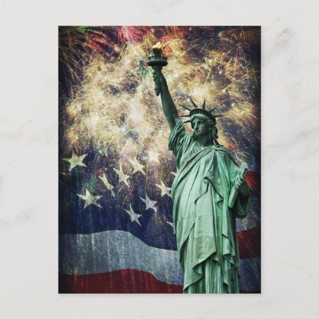 Postal Estatua de la Libertad (Anverso)