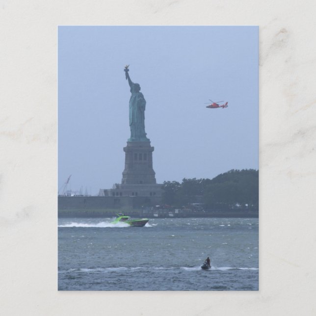 Postal Estatua de la libertad (Anverso)