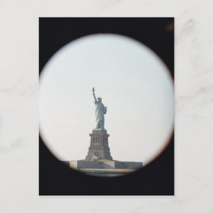 Postal Estatua de la Libertad, 1886