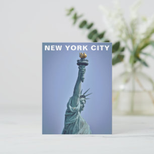 Postal Estatua de la Libertad de la Ciudad de Nueva York 