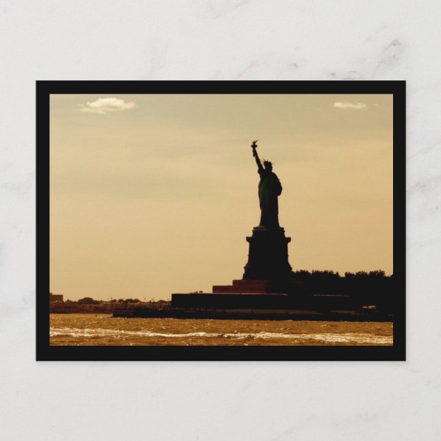 Postal Estatua de la Libertad de Nueva York (Anverso)