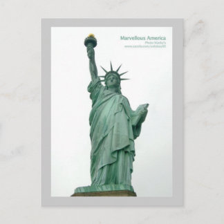 Postal Estatua De La Libertad, Nueva York