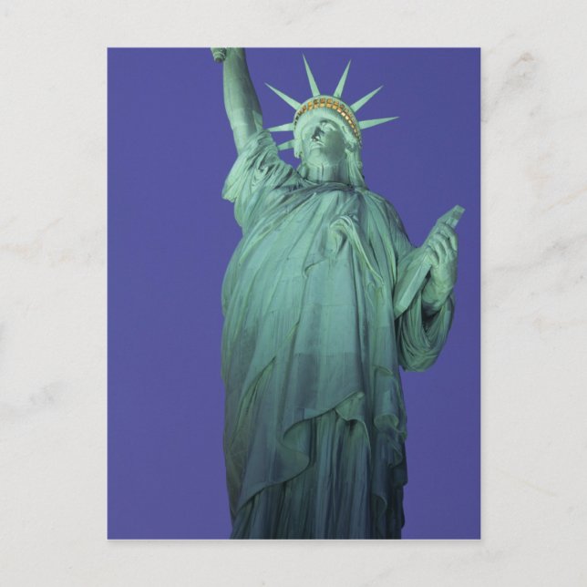 Postal Estatua de la Libertad, Nueva York, EE. UU. (Anverso)