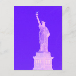 Postal Estatua de la Libertad Patriótica Estados Unidos 4