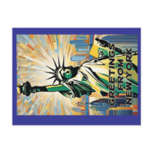 Estatua de la Libertad Saludo