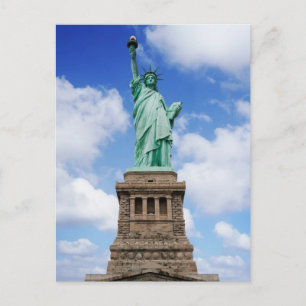 Postal Estatua de la Libertad, Símbolo de la Libertad, Ta