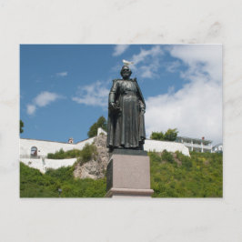 Postal Estatua de la marqueta, isla de Mackinac, Michigan