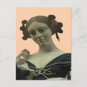 Postal Estatua de la Señora