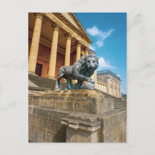 Postal Estatua de León