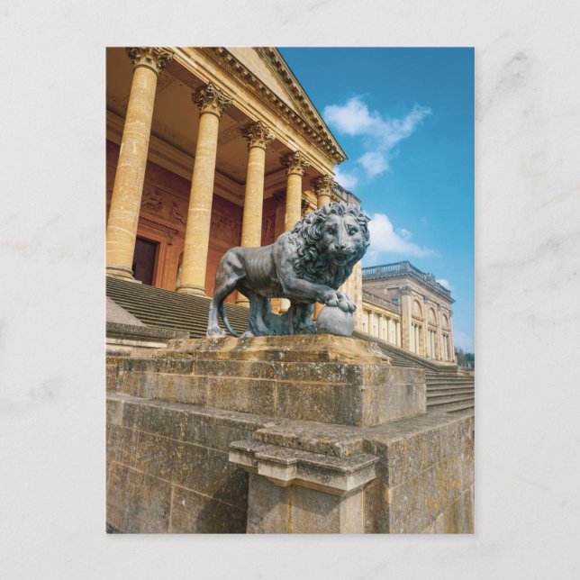 Postal Estatua de León (Anverso)