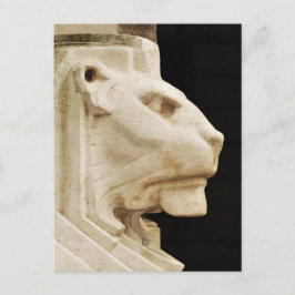 Postal Estatua de león en Nottingham