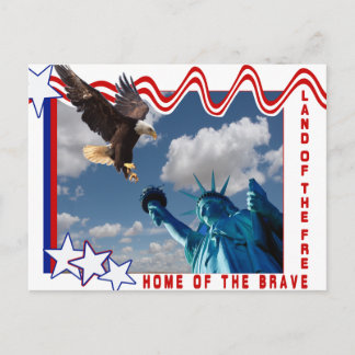 POSTAL ESTATUA DE LIBERTAD - TIERRA DE LIBERTAD