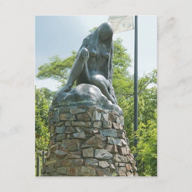 Postal Estatua de Lorelei (Anverso)