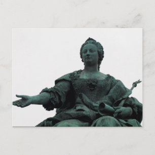 Postal Estatua De María Teresia