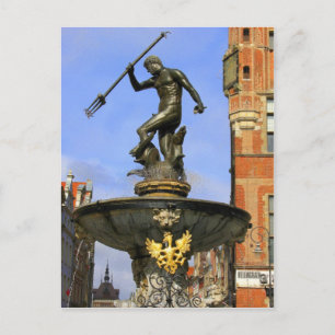 Postal Estatua de Neptuno