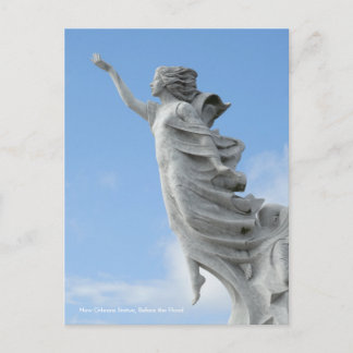 Postal Estatua de Nueva Orleans, antes de la inundación