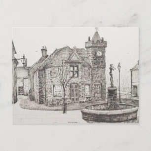 Postal Estatua de Peter Pan Kirriemuir Escocia 2007