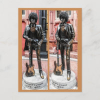 Estatua de Phil Lynott, Dublín, Irlanda
