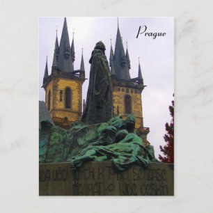 Postal estatua de praga
