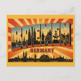 Postal Estatua de Roland de Bremen Alemania