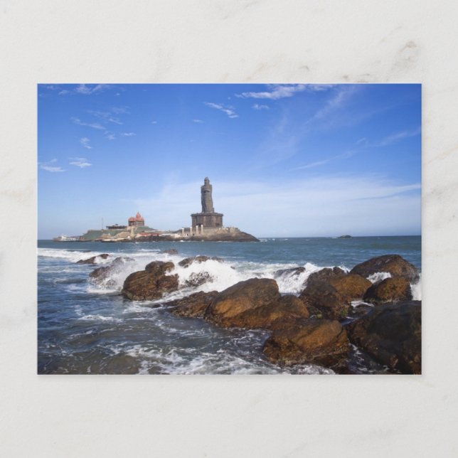 Postal Estatua de Saint Thiruvalluvar | Tamil Nadu, India (Anverso)