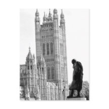 Estatua de Winston Churchill en Londres