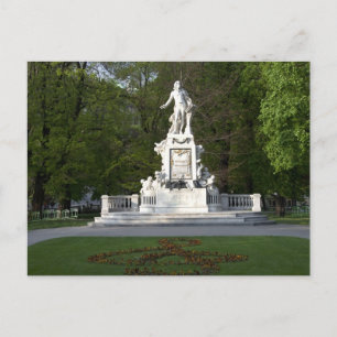 Postal Estatua de Wolfgang Amadeus Mozart